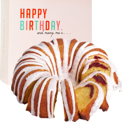 Mos Bundt Cakes - Happy Birthday Cake, Fresh Guava Bundt Cake Delivered To Your Door - Birthday Gift For Women, Mom, Sister, Friend, Wife, Girls Guava