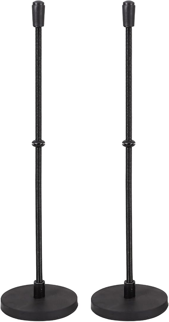 DECHOUS Magnetic Flag Pole Holder for Car - 2Pcs 10.6 Inch Metal Car Flag Poles with Strong Magnetic Base for Trucks and Vehicles Flexible Flagpole for Patriotic Parade Celebration