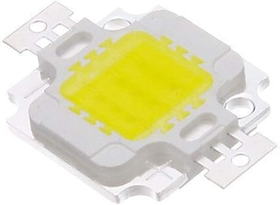 LED Beads Chip Warm White/Cool White High Power 10W 800-900LM LED Lamp SMD Chip Light Bulb DC 9-12V 900MA (Color : Warm White)