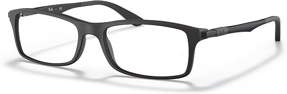 Ray-Ban RX7017 Rectangular Prescription Eyeglass Frames