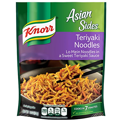 Knorr Asian Sides, Teriyaki Noodles 4.6 oz Pack of 12