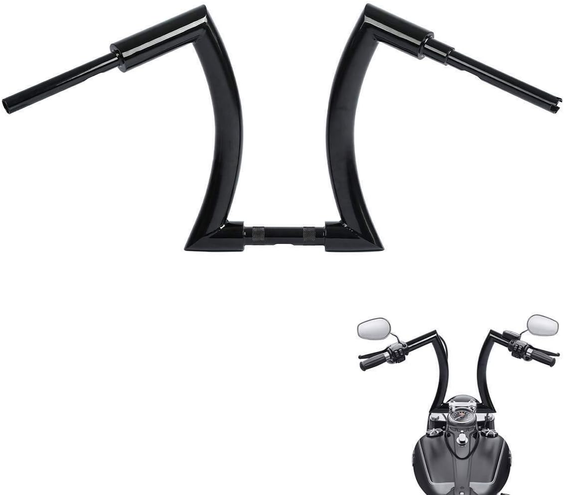 XMT-MOTO 16 Rise 2 Ape Hanger Handlebar Fit for Harley Davidson Heritage Softail Slim Sportster Dyna