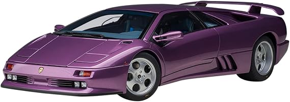 AUTOART 79158 1/18 Lamborghini Diablo SE30 VIOLA SE30/Metallic Purple Finished Product One Size