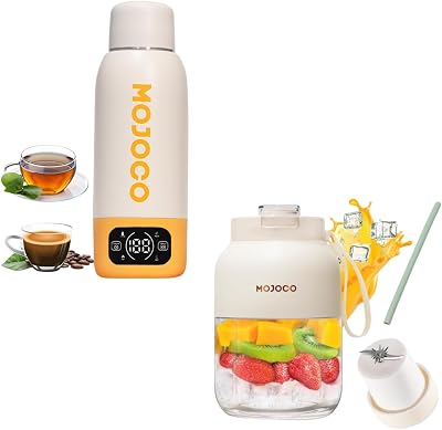 Portable Electric Kettle & Rechargeable Smoothie Blender