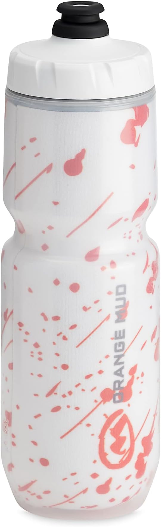 Orange Mud 23oz Insulated Bottle BPA-Free with Pure Taste Technology, MoFlo Cap for Maximum Flow, Fits in Bike Water Bottle Cage & HydraQuiver