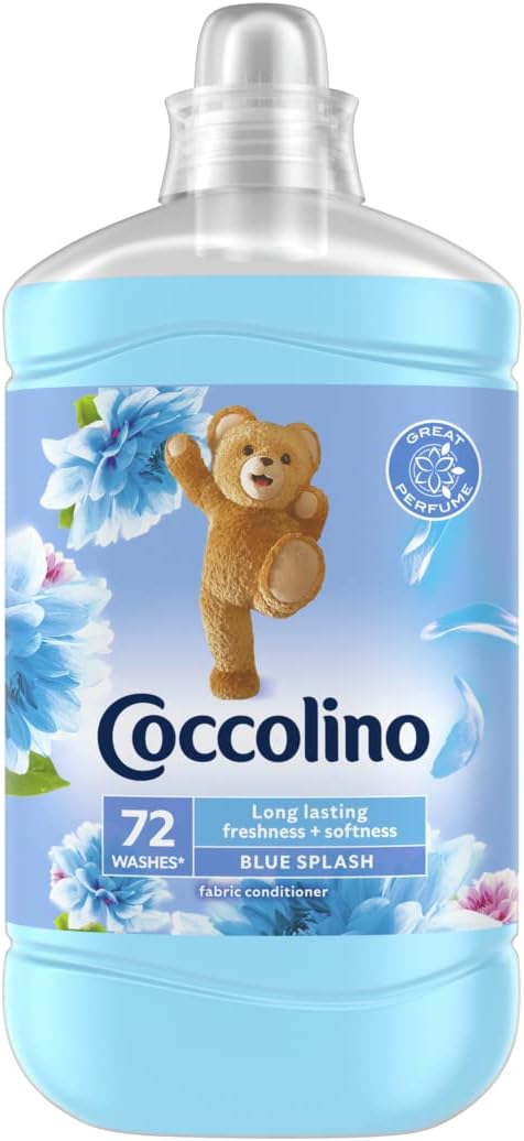 Coccolino Blue Splash Fabric Conditioner 1800ML 72 Washes