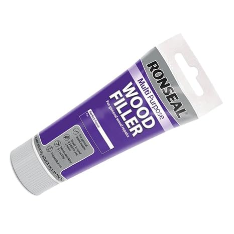 Ronseal RSLMPWFD250G 100g Multi-Purpose Wood Filler Tube - Dark