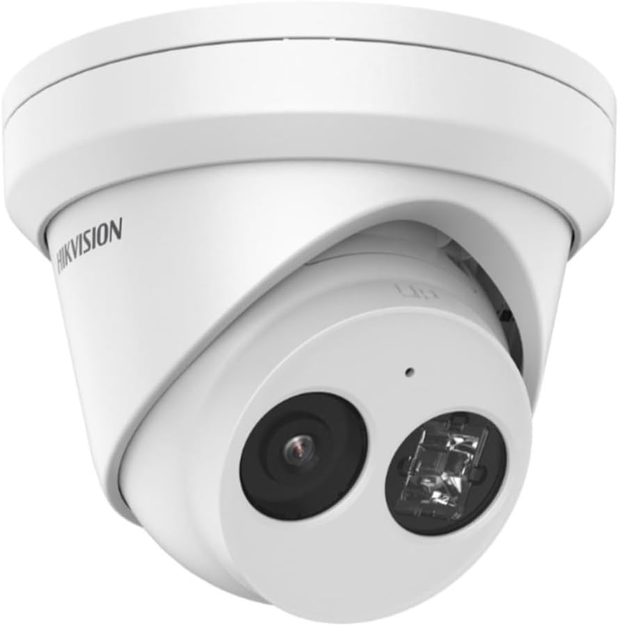 ikvision IP Camera DS-2CD2343G2-IU AcuSense 4MP IP Dome Turret POE Camera 2.8mm Built-in Mic EXIR IR IP67 WDR IK10 Weatherproof H.265, Compatible with Hikvision, Replacement Model for DS-2CD2342WD-I
