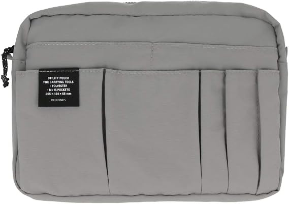 Delfonics Inner Carrying Stud M Pouch, gray light gray, M