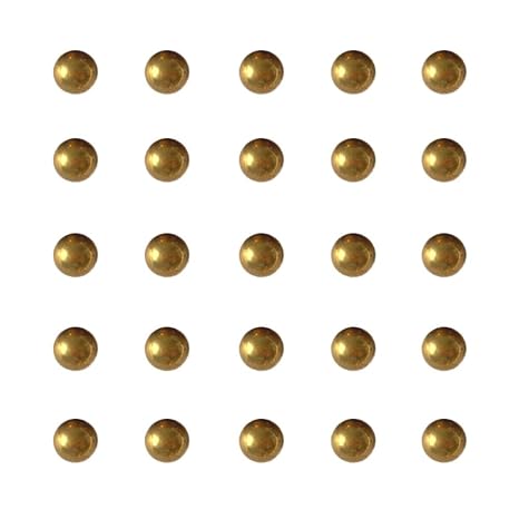 12mm 100pcs Precision Solid Brass Bearing Balls (H62)