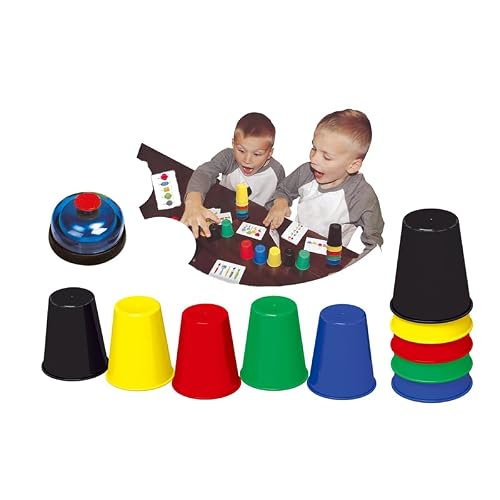Interactive Reaction Concentration Training Children Quick Stacking Cups with Multi Color