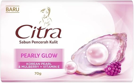 Citra Sabun Pencerah Kulit Soap 2.5 oz 70 g Pearly Glow