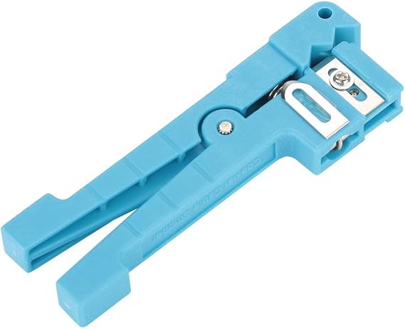 Akozon Fiber Optic Jacket Stripper Fibre Optic Hand Tools Wire Stripper Fibre Optic Cutting Tool Coaxial Cable Stripping Cutter (#2)