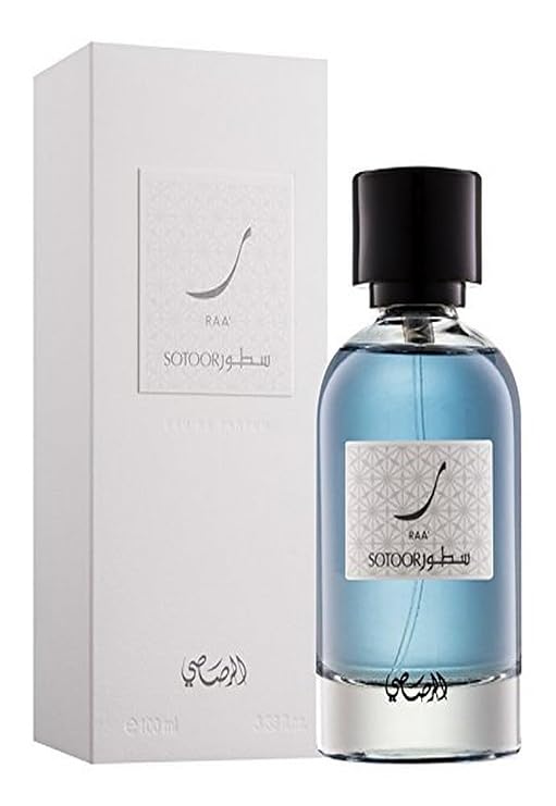 RASASI Sotoor Raa EDP - Eau De Parfum 100 ML (3.8 oz) | Elegant Oud Fragrance | Joyous Musk and Patchouli with Fresh Floral Notes | Modern Arabian Scent Perfumes