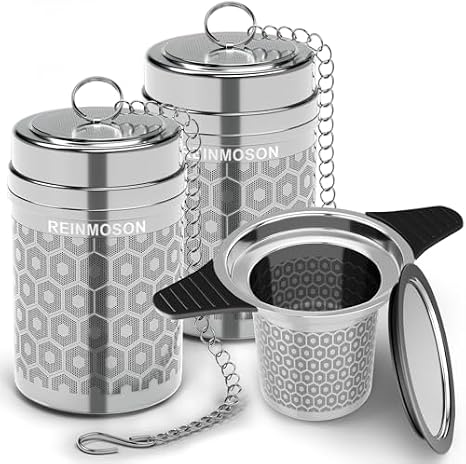 Only Available for The Next 72 Hours Bundle 1 Pack Tea Cup Infuser and 2 Pack Large Tea Infusers