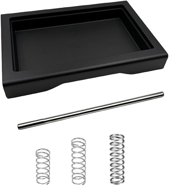 Thin Drip Tray with Low Profile Design and OPV Spring Kit for Gaggia Classic Pro Classic 2015-2021 Home for BARISTA Setup Heat-Resistant ABS(5-piece set)