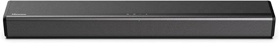 Hisense HS214 Soundbar All-in-one, Wireless Bluetooth, Powerful Bass Built-in, Compact Design, AUX, HDMI, USB, TV, PC Speaker