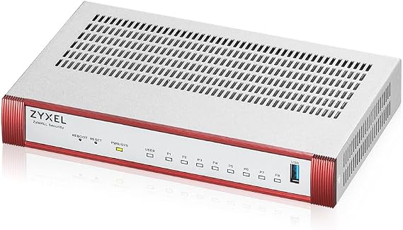 Zyxel USGFLEX100H ZyWALL High Speed Cyber Security Firewall | 1 Year UTM Security Pack | VPN | Business Class | Up to 50 Users | Nebula Cloud Option