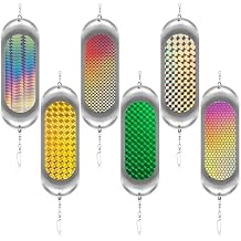 Glooglitter Kokanee Dodger Fishing Dodgers Flashers for Trolling Lure Tackle Salmon Fish