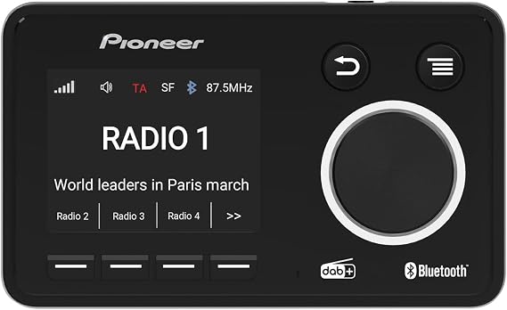 Pioneer SDA-11DAB DAB+ Digital Radio Adaptor with Bluetooth.