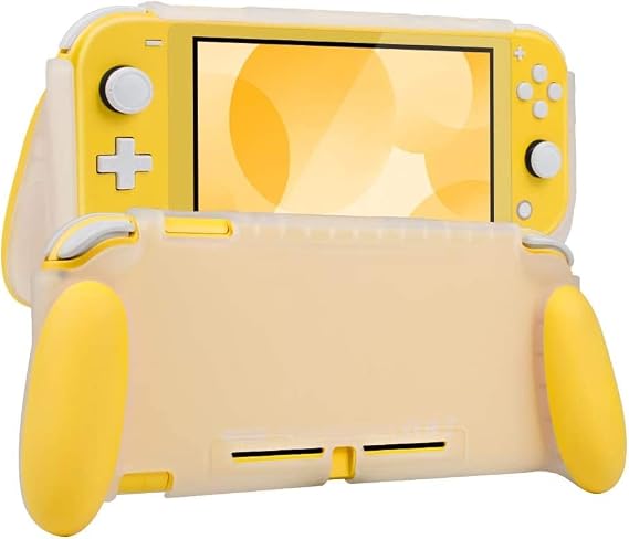 Switch Lite用保護ケース、Switch Lite用グリップケースカバー シリコングリップカバー、傷防止と衝撃吸収ソフトTPUB-for LITE