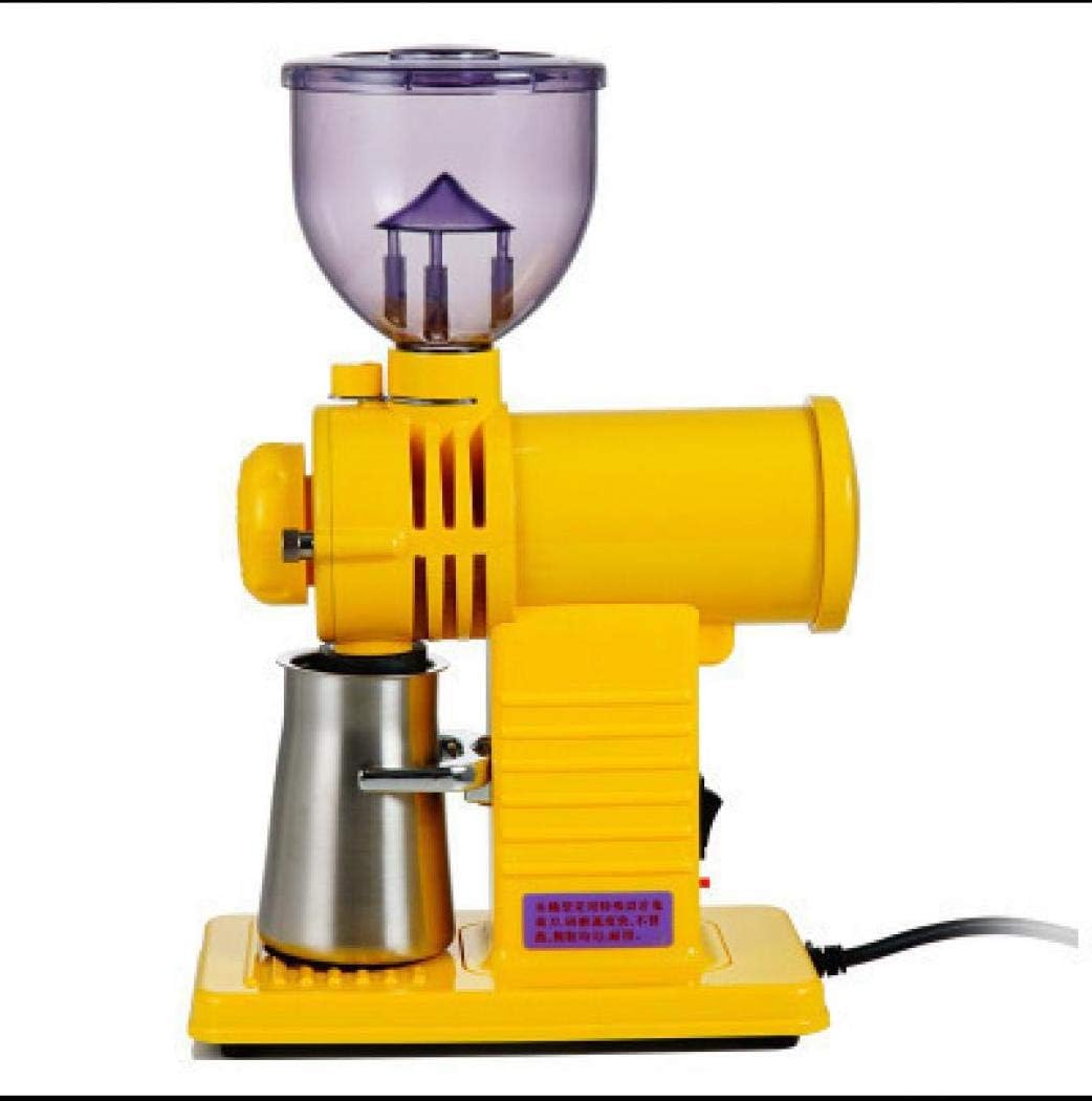 Electric Coffee Grinder, Coffee Grinder, Small, Home Use, Electric, Handmade, Electric Coffee Grinder, 10 Speed Adjustment, Mechanical Stainless Steel Blade, Suitable for Coffee Shops, Cake Shops,