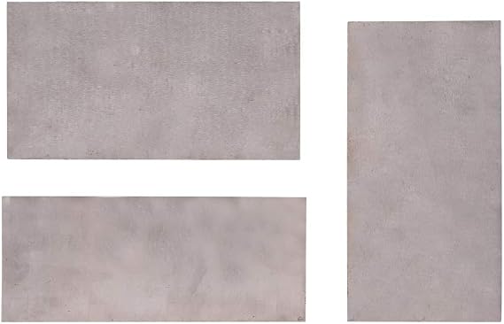 DEF Manganese Steel Cabinet Scrapers Tool, High-strength and Wear-resistant, including 2.5 x 6 2.5 x 4.7 2.5 x 4.76 for Woodworking Scraper, Set of 3