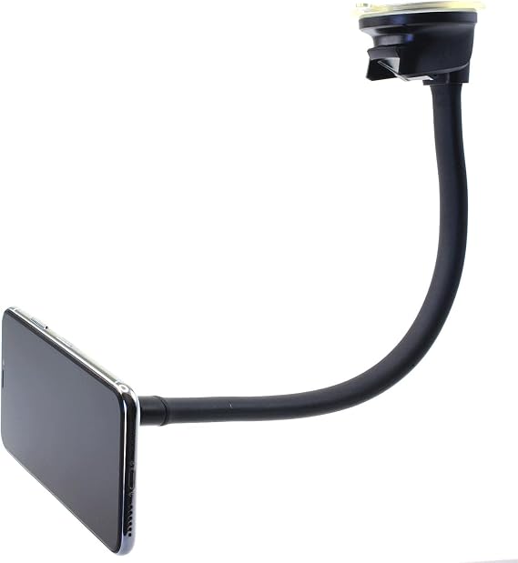 Car Mount Magnetic Holder Dash for Surface Duo 2 - Windshield Strong Grip Long Gooseneck Strong Magnets Compatible with Microsoft Surface Duo 2