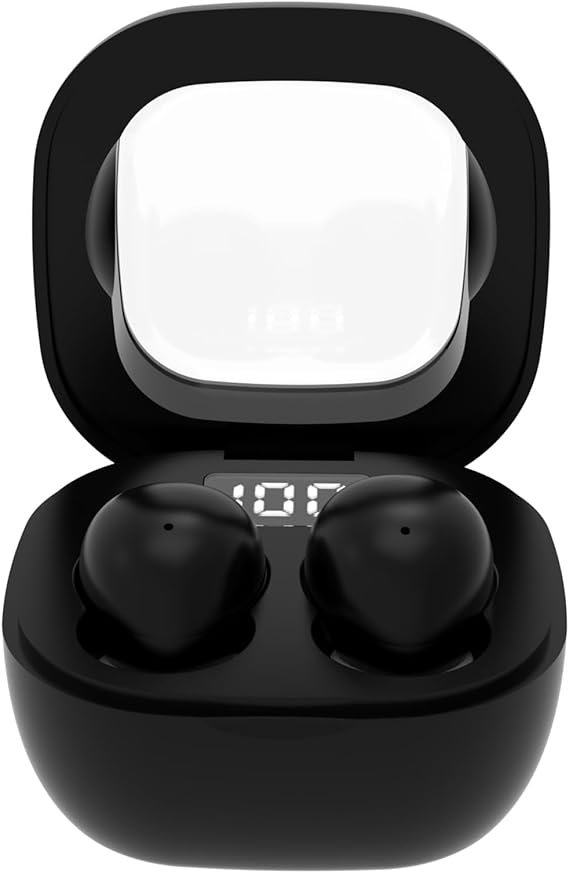 Loluka Ultra Small in-Ear Wireless Invisible Smallest Bluetooth Earbuds for Sleep Comfortable and Fitable for All Type Ears True Wireless Earbuds Stereo Sound IPX4 Waterproof