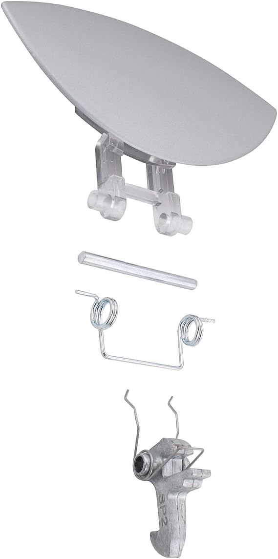 WP8182408 Door Handle Compatible with Whirlpool Washer, Replaces AP6011791, 1065536, PS11744990, 8182408, Easy Installation & Durable Replacement Part