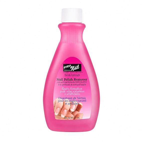 PRONAIL - Non-Acetone Nail Polish Remover, Professional, Maximum Strength, 4 Oz