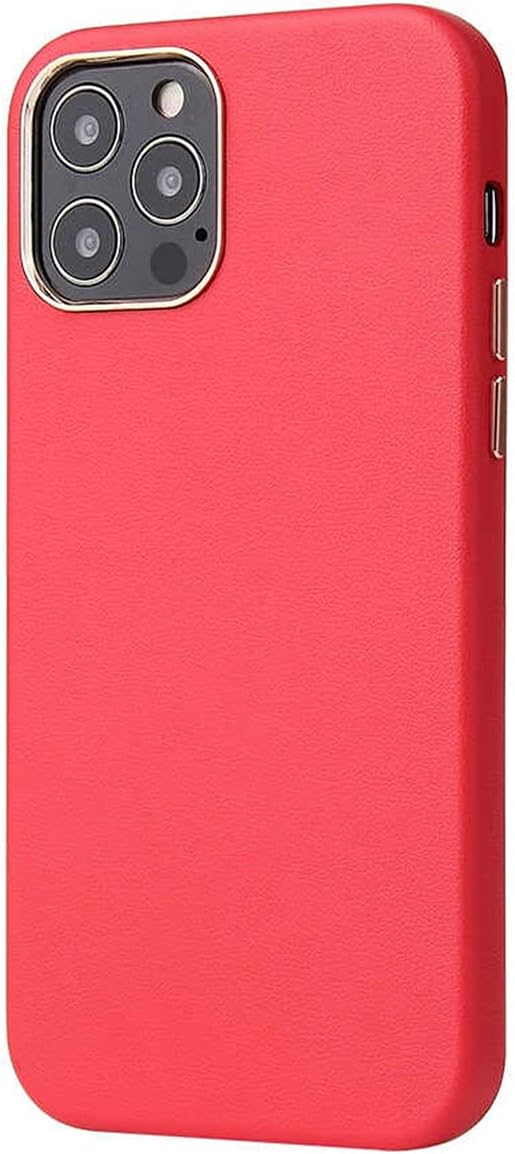 iPhone 12 Pro Max Case Eyzi Cover Compatible with Zore Apple, Red