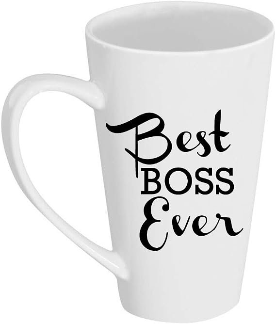 Best Boss Ever 17 oz Tall Latte Mug