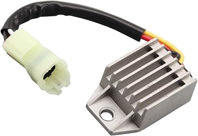 Replace 3303-132 SUKECA Voltage Regulator Rectifier 12V Fits For Arctic Cat 50 90 Utility 50 ATV Alterra 90 ATV DVX 50 90 ATV Fits For Kymco Mongoose 50 70 90 2X4 Rear Drum 31600-LBD4-900