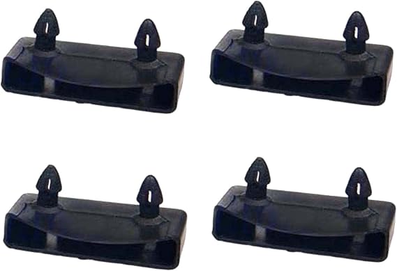 NANSHINE 20PCS 55.5-57mm Replacement Bed Slat Holders Kits Bundles Plastic End Caps Holders
