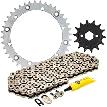 NICHE Drive Sprocket Chain Combo for Kreidler Mustang Utility 170 Front 14 Rear 40 Tooth 520NZ Standard 94 Links
