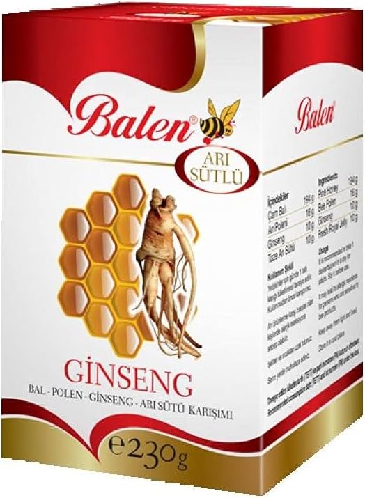 Balen Bal - Polen - Ginseng - Arı Sütü Karışımı