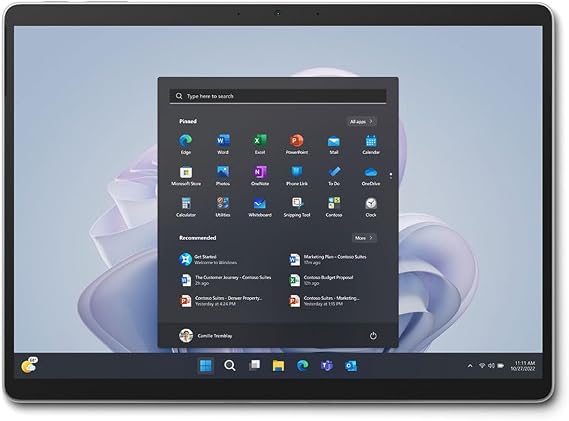 Microsoft Surface Pro 9 13" Tablet Intel Core i5-1245U Evo Deca Core 16GB RAM 256GB SSD Windows 11 + keyboard (Renewed)