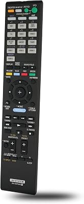 Replacement Remote Control RM-AAP049 148784811 Compatible for Sony STR-K900 STR-DH810 STR-DA3200 STR-DA3200ES RM-AAL039 148975111 Surround Sound AV AV Receiver
