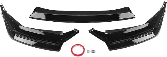 Front Bumper Splitter For Civic SI 2017 2018 2019 2020 2021