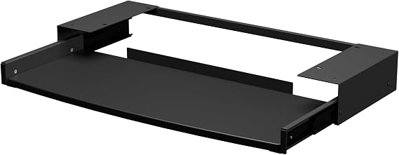 Vari Slide-Out Keyboard Tray Black