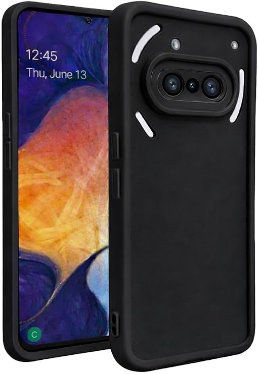 Nothing Phone 3A Uyumlu Kamera Çıkıntılı Mat Silikon Telefon Kılıfı