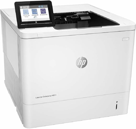 HP Laserjet Enterprise M611 M611dn Desktop Laser Printer - Monochrome
