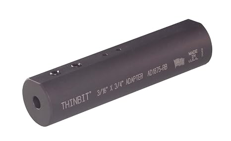 AD1875 Round Adapter. Adapts 3/16" Round Tooling to 3/4" Round Machine workholding