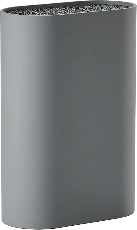 Zone Denmark Singles bıçak bloğu, plastik, Cool Grey, 24 cm