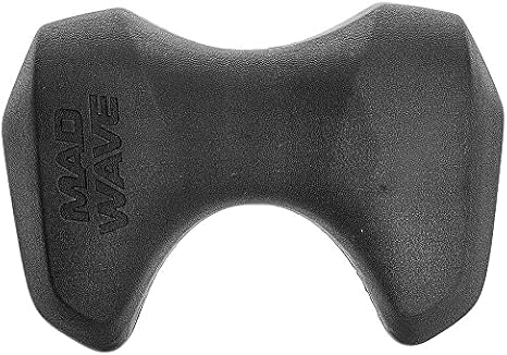 Mad Wave Jet Board Pull Buoy - Dual-Purpose Swim Training Aid for Technique, Endurance &amp; Body Position - Lightweight EVA Foam Buoy for Swimmers, Triathletes &amp; Fitness Training - Black