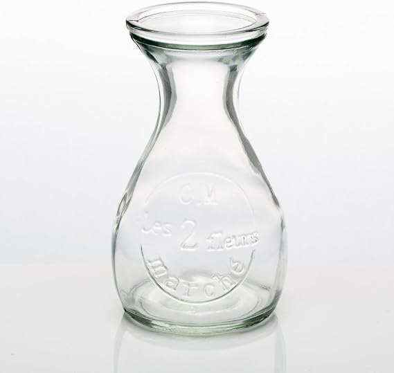 Richland Glass Bud Vase Clear Teardrop 4.25" Set of 36