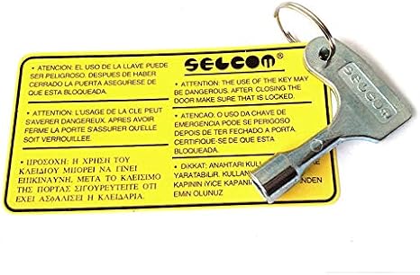 Triangular key lift for elevator door, kone, otis, selcom key, Hitachi, thyssenkrupp