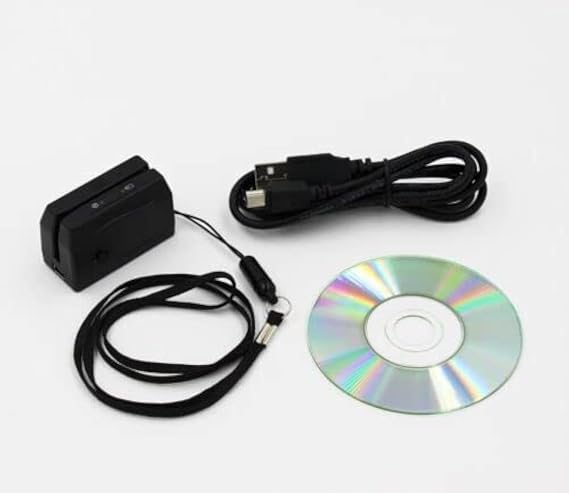 MINIDX3 Portable USB Card Reader transfers Data to MSR605X MSRX6 MSRX6BT(MINIDX3)