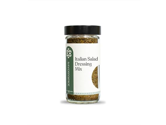 Savory Spice Italian Salad Dressing Mix - Dry Italian Seasoning for Vinaigrettes, Creamy Dressings, Marinades & Pasta Salad (2.65 oz)
